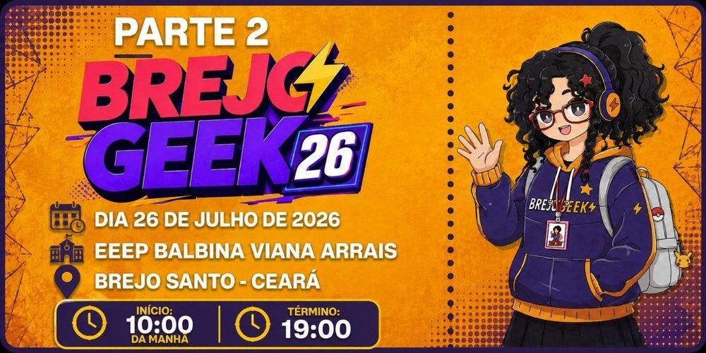 Brejo Geek 2026 Nível 2
