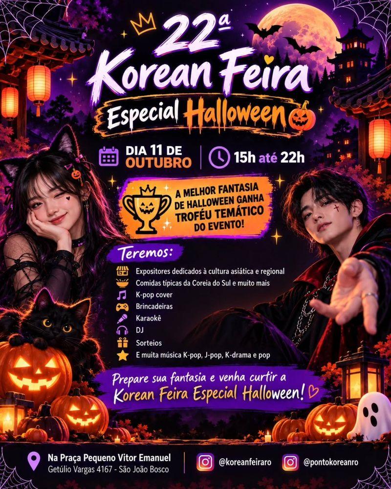 22ª Korean Feira - Especial Halloween
